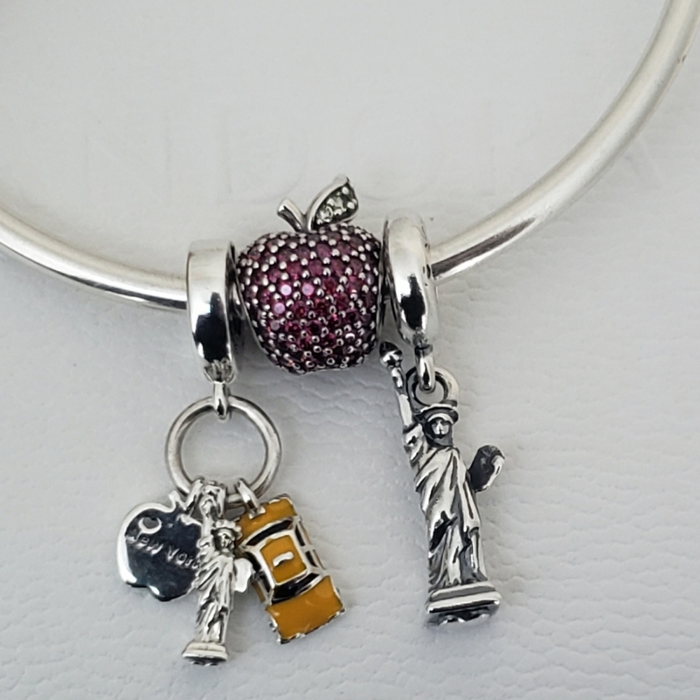 🗽 Authentic Pandora 3pc CHARMS🚕 - Picture 3 of 11